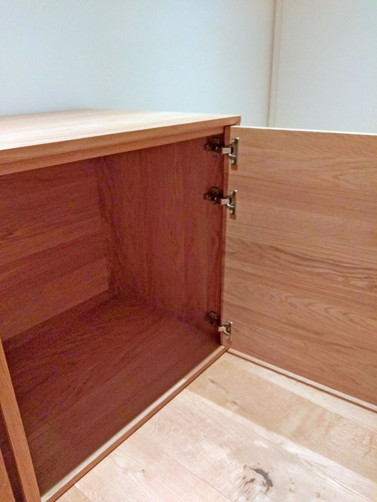 Indoor Box für den Hund in Eiche massiv